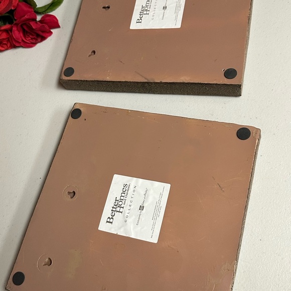 Better Home and Gardens collections Botanical leaves plaques - Picture 9 of 10